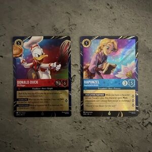 Lorcana Exclusive Disney World Promo Cards
